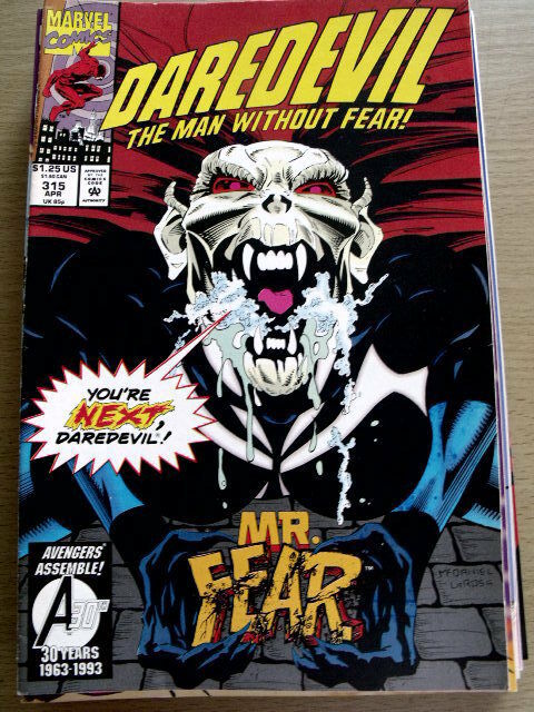 DAREDEVIL n°315 1993 Marvel Comics [SA16]