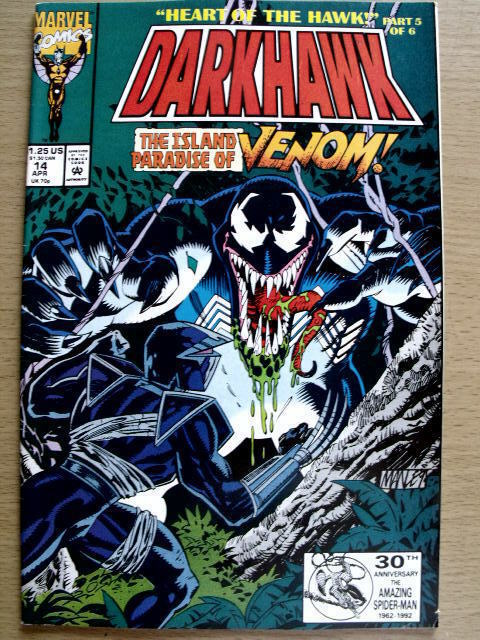 DARKHAWK n°14 1992 ed. Marvel Comics   [SA16]