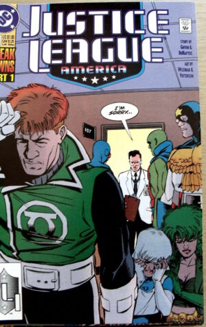JUSTICE LEAGUE AMERICA n°53 1991 ed. DC Comics  [SA13]