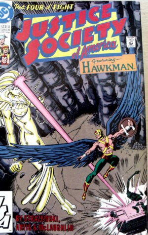 JUSTICE SOCIETY of AMERICA n°4 1991 DC Comics   [SA13]