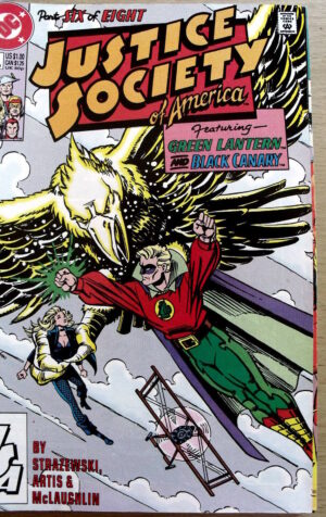 JUSTICE SOCIETY of AMERICA n°6 1991 DC Comics   [SA13]
