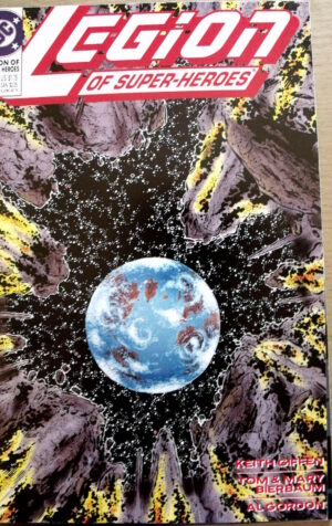 LEGION OF SUPER HEROES n°19 1991 Dc Comics   [SA14]