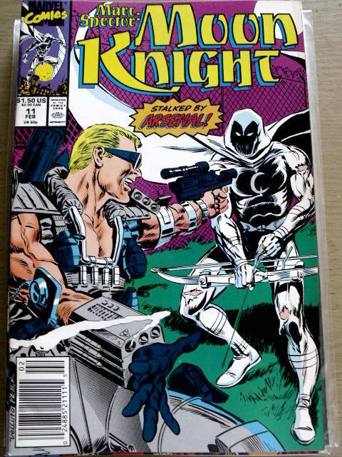 MARC SPECTOR : MOON KNIGHT n°11 1990 Marvel Comics  [SA16]