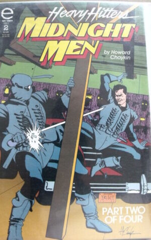 MIDNIGHT MEN n°2 EPIC COMICS   [SA17]