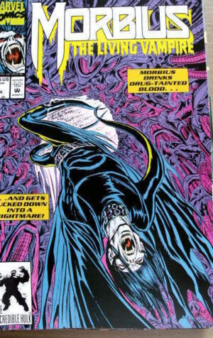 MORBIUS The Living Vampire n°8 1993 Marvel Comics [SA16]