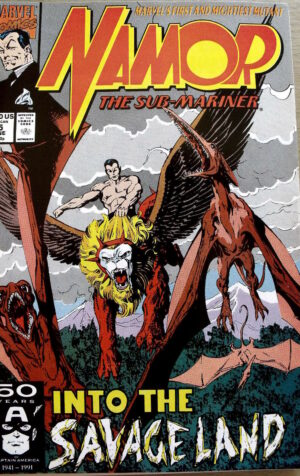 NAMOR The Sub-Mariner n°15 1991 ed. Marvel Comics   [SA13]