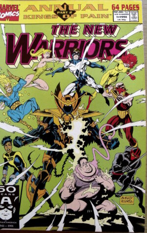 NEW WARRIORS Annual n°1 1991 Part 2 ed. Marvel Comics   [SA13]