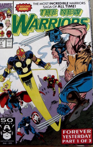 NEW WARRIORS n°11 1991 ed. Marvel Comics   [SA13]