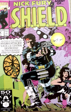 NICK FURY Agent Of Shield n°25 1991 ed. Marvel Comics   [SA13]