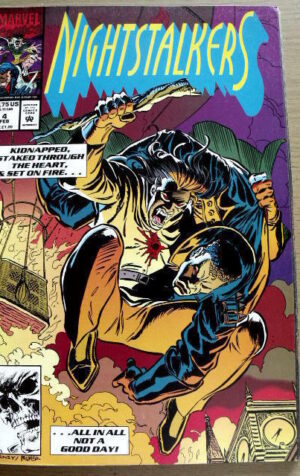 NIGHTSTALKERS n°4 1992 Marvel Comics   [SA15]