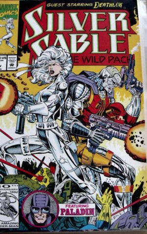 SILVER SABLE and The Wild Pack n°6 1992 ed. Marvel Comics [SA17]