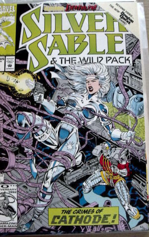 SILVER SABLE and The Wild Pack n°7 1992 ed. Marvel Comics [SA17]