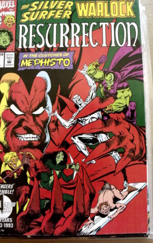 SILVER SURFER WARLOCK : RESURRECTION n°3 1993 Marvel Comics   [SA14]