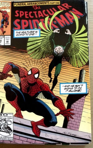 SPIDER MAN The Spectacular n°186 1991 ed. Marvel Comics   [SA14]