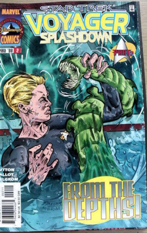 STAR TREK VOYAGER SPLASHDOWN n°2 1998 Marvel Comics   [SA17]