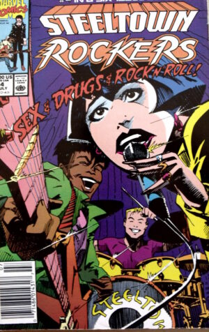 STEELTOWN ROCKERS n°4 1990 ed. Marvel Comics   [SA13]