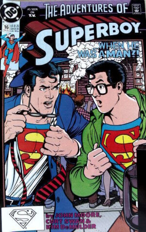 SUPERBOY The Adventures of n°16 1991 DC Comics   [SA16]