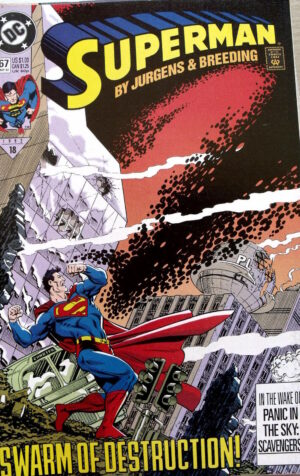 SUPERMAN n°67 1992 by Jurgens & Breeding ed. DC Comics   [SA13]