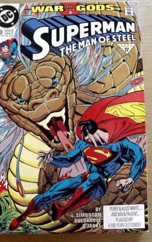 SUPERMAN The Man of Steel  n°3 1991 ed. DC Comics   [SA13]