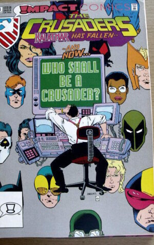 THE CRUSADERS n°4 1992 DC Comics  [SA16]