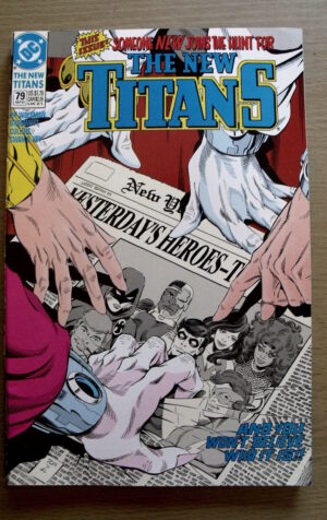 THE NEW TITANS n°79 1991 DC Comics   [SA13]