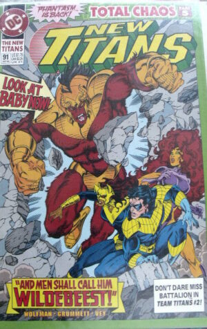 THE NEW TITANS n°91 1992 DC Comics   [SA17]