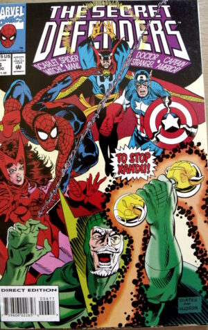 THE SECRET DEFENDERS n°6 1993 ed. Marvel Comics   [SA13]
