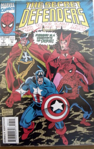 THE SECRET DEFENDERS n°7 1993 ed. Marvel Comics   [SA13]