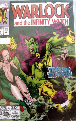 WARLOCK and the INFINITY WATCH n°12 1992 Marvel Comics   [SA13]
