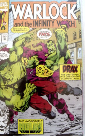 WARLOCK and the INFINITY WATCH with HULK n°13 1992 Marvel Comics   [SA13]