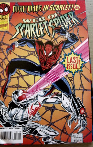 WEB OF SCARLET SPIDER n°4 1995 Marvel Comics [SA14]