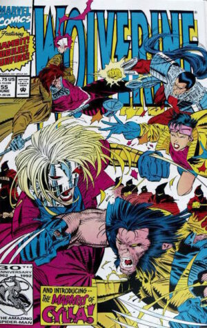 WOLVERINE n°55 1992 Marvel Comics [SA17]