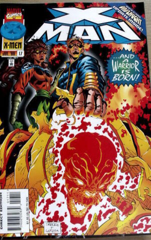 X-MAN n°17 1996 Marvel Comics   [SA16]