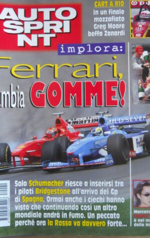 AUTOSPRINT n°20 1998 Gp Spagna Michael Schumacher - Takagi Honda   [P72]