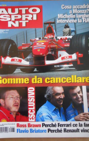 AUTOSPRINT n°35 2003 Ferrari Renault Benetton Maserati GT   [P62]