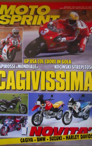 MOTOSPRINT n°37 1993 Novità Cagiva BMW Suzuki Harley Davidson   [P61]