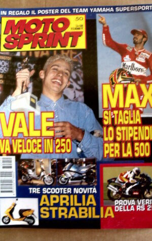 MOTOSPRINT n°50 1997 con Maxi Poster Team Yamaha Supersport   [P59]