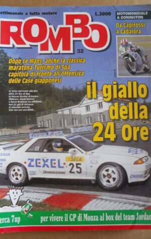 ROMBO n°32 1991 Giallo 24 Ore di Le Mans - Da Capirossi a Cadalora  [P67]