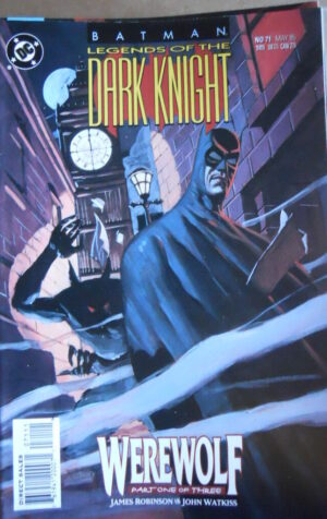 BATMAN - Legends Of The Dark Night n°71 1995 Dc Comics   [SA20]