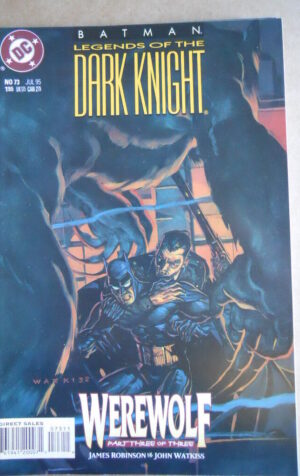 BATMAN - Legends Of The Dark Night n°73 1995 Dc Comics   [SA20]