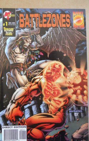 BATTLEZONES n°1 1996 Malibu Comics   [SA23]