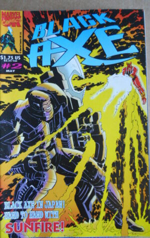 BLACK AXE n°2 1993 Marvel Comics   [SA21]