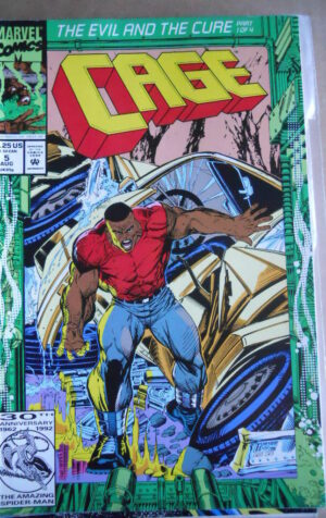 CAGE n°5 1992 Marvel Comics    [SA22]