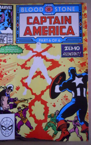 Captain America n°362 1989 Marvel Comics    [SA20]