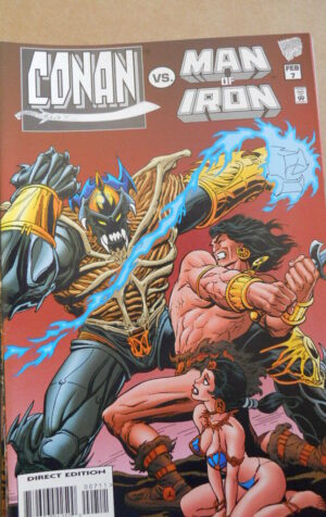 CONAN n°7 1996 vs Man of Iron  Marvel Comics    [SA24]