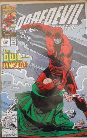 DAREDEVIL n°302 1992  Marvel Comics   [SA23]