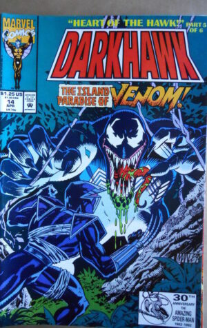 DARKHAWK n°14 1992  Marvel Comics    [SA20]