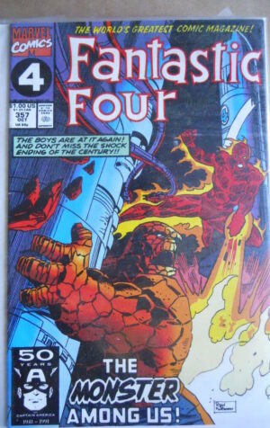 FANTASTIC FOUR n°357 1991 Marvel Comics   [SA21]