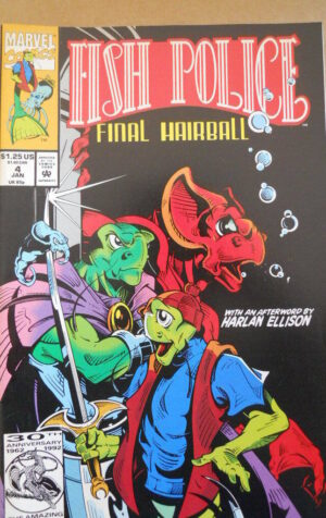 FISH POLICE n°4 1993  Marvel Comics   [SA24]