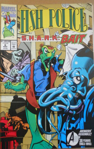 FISH POLICE n°6 1993  Marvel Comics   [SA24]
